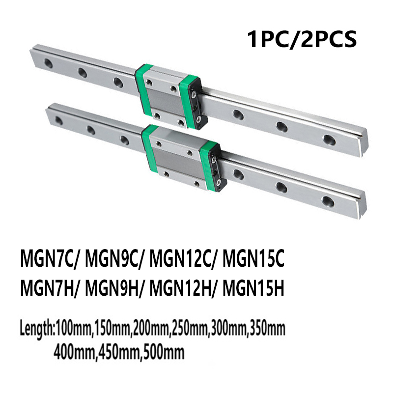 Linear Rail Mgn12H Set - MGN7 MGN9 MGN12 MGN15 1PC miniatuur
