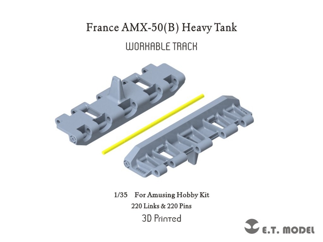 Resin Printer - ET-model 1/35 P35-040 Frankrijk AMX-50(B) Werkbare