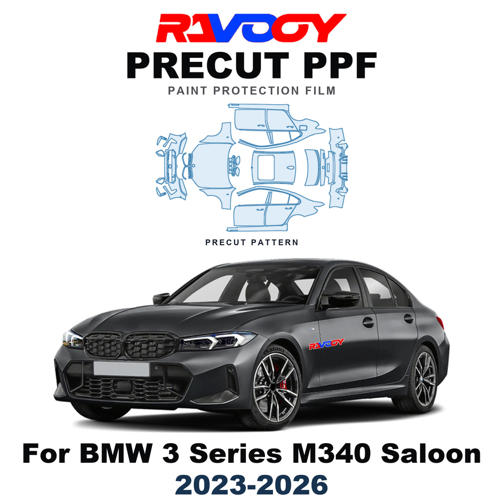 Abs Filament - Voorgesneden PPF voor BMW 3 Serie