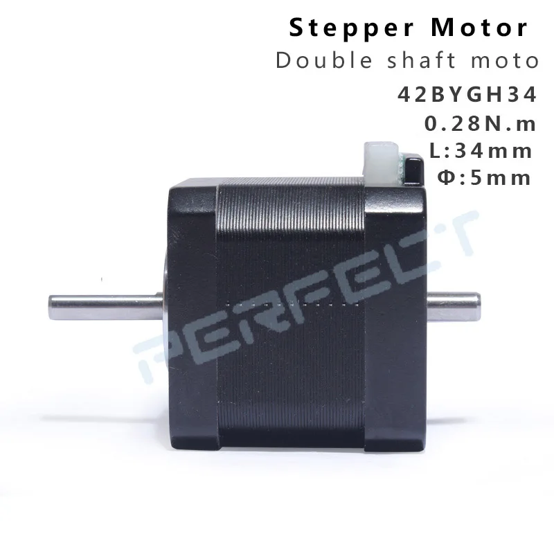 Closed Loop Stepper Motor Nema 17 - Dubbele asmotor 42BYGH34 Nema 17 stappenmotor