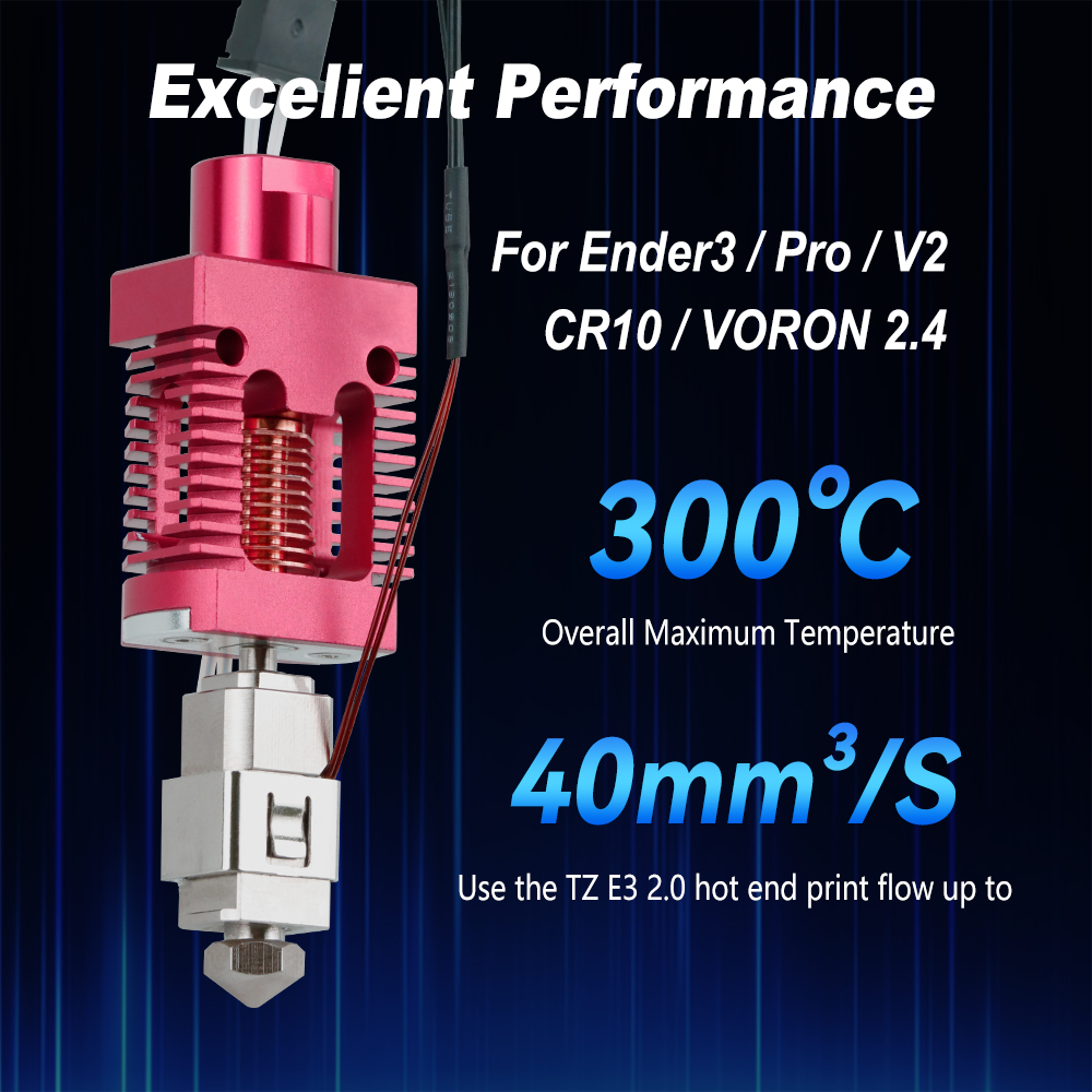 Hotend 0.4Mm - Upgrade Hotend Kit voor Creality Ender