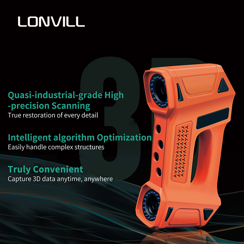 LONVILL Handheld 3D-scanner, v - Handheld 3D Scanner High Precision recensie en prijs