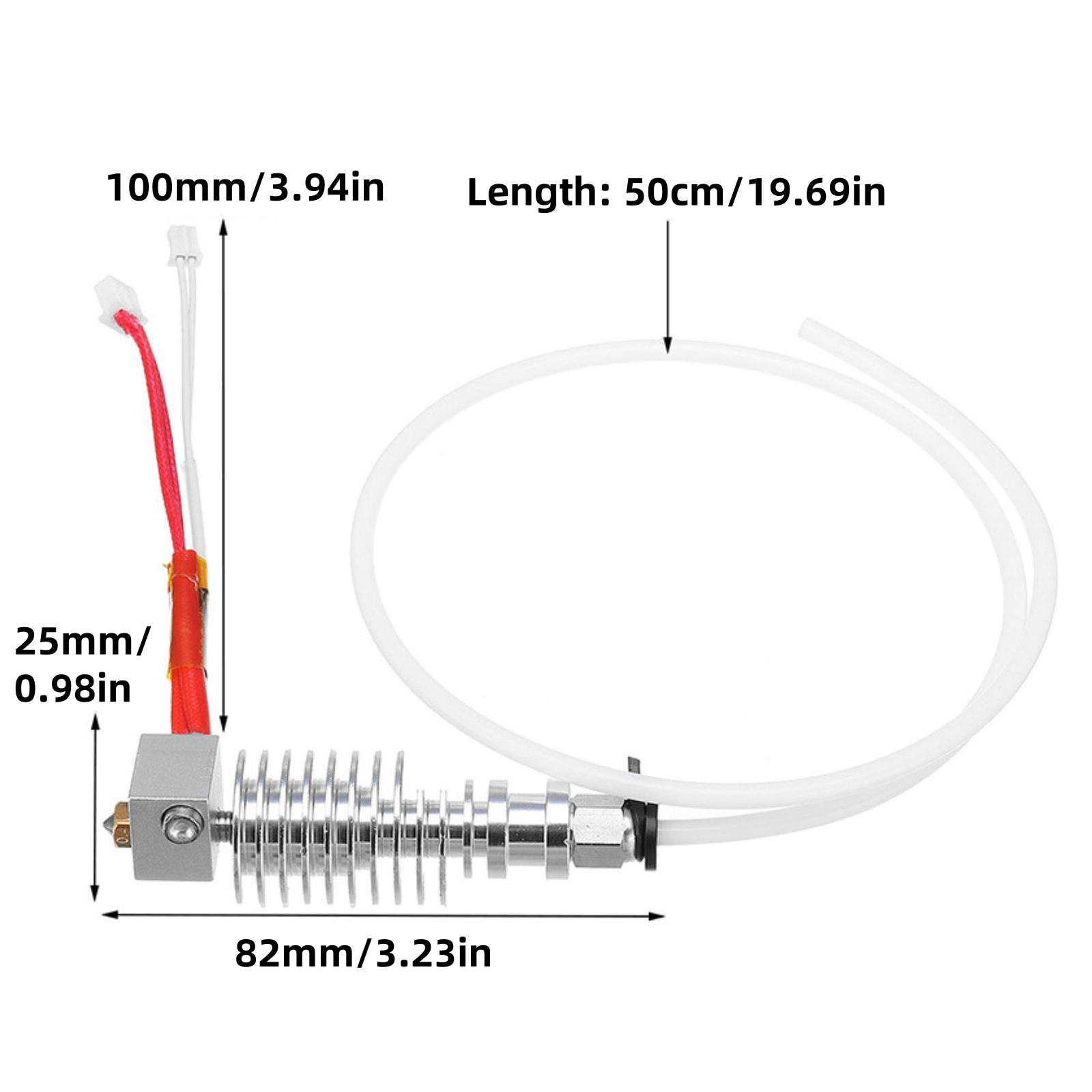 1PC V5 J-Head Hotend Kit 0.4mm - Hotend 0.4Mm recensie en prijs