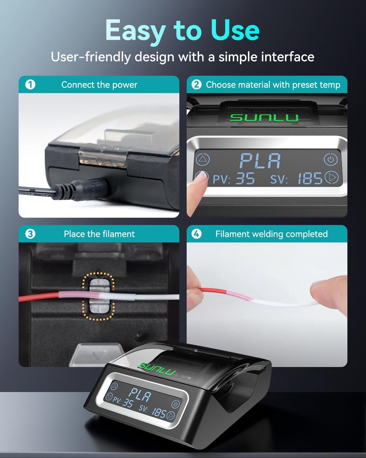 SUNLU FC01 Filament Connector  - Abs Filament recensie en prijs