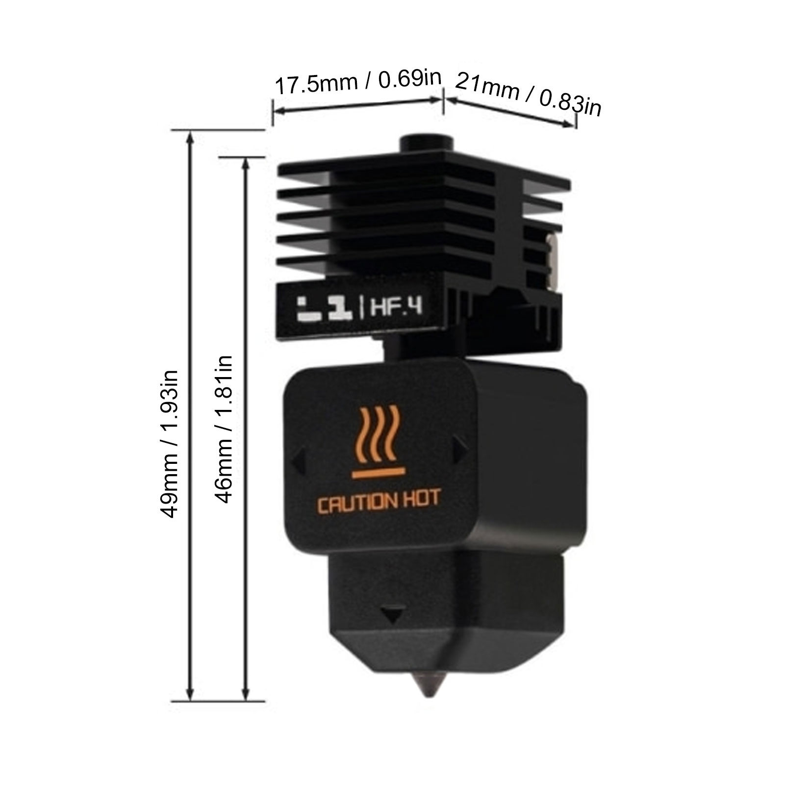 High Flow Hotend Vervanging vo - Hotend 0.4Mm recensie en prijs