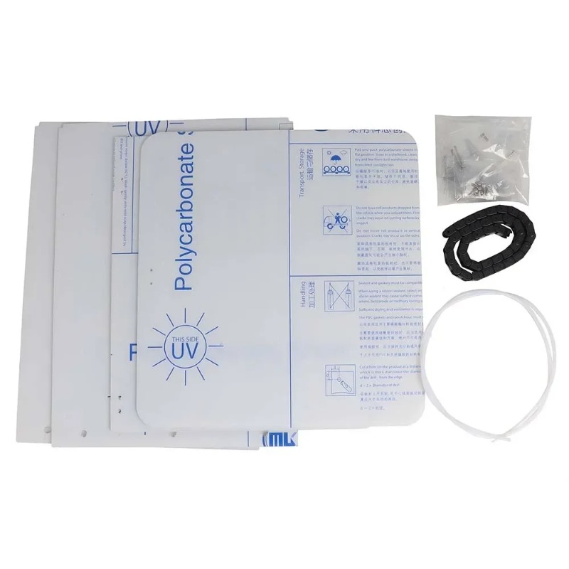 3 mm dikke transparante pc-pla - Enclosure 3D Printer recensie en prijs