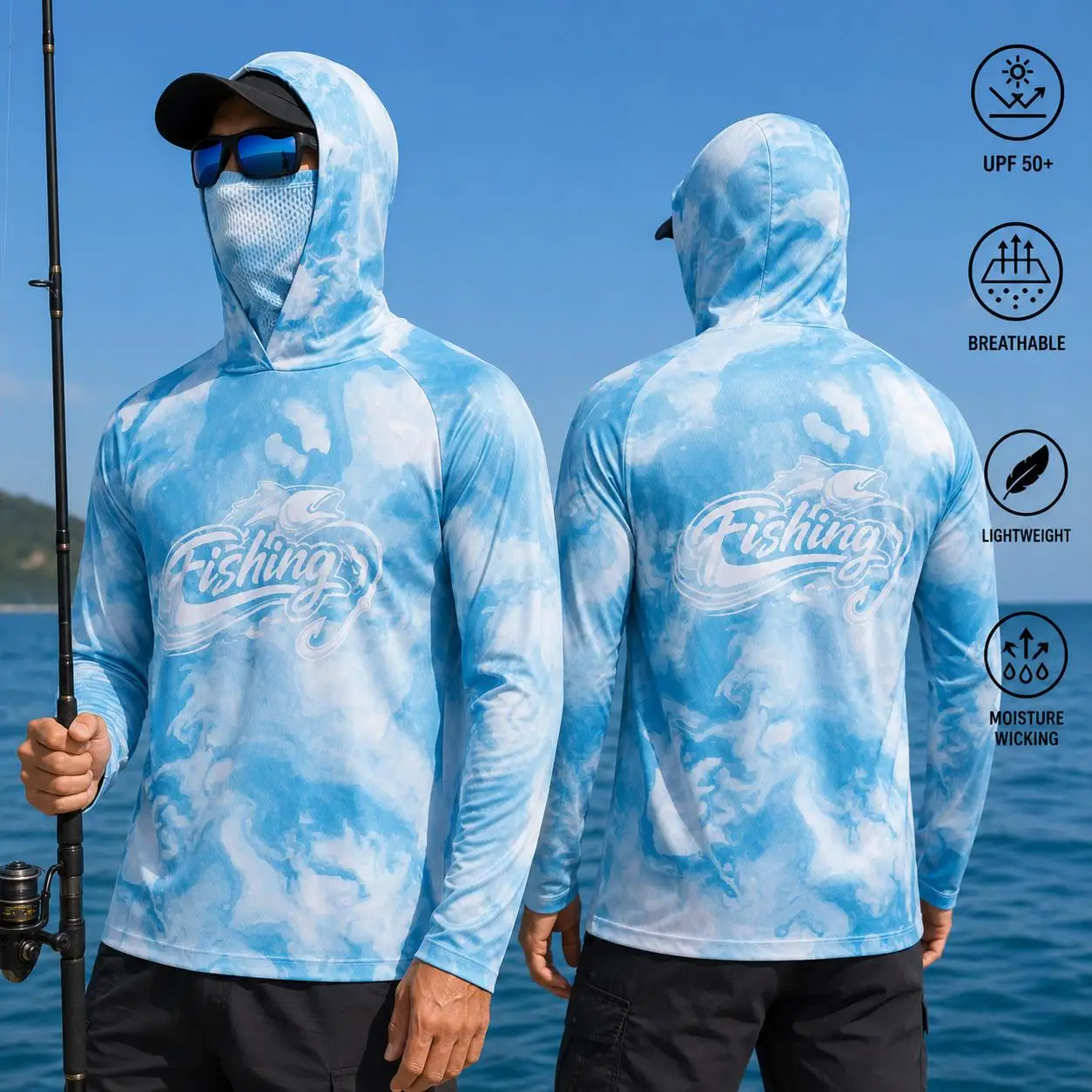 Heren vissershirt met capuchon - Resin recensie en prijs