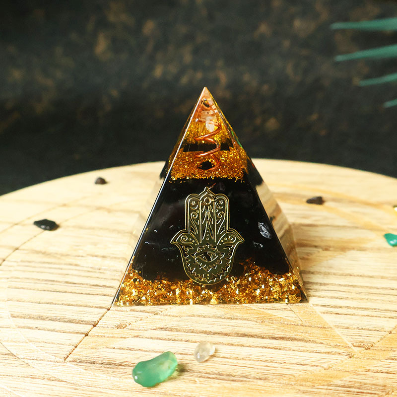 Hamsa Hand Hars Kristal Pirami - Resin recensie en prijs
