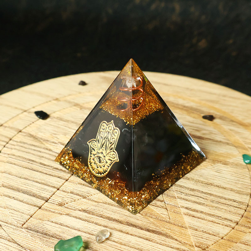 Hamsa Hand Hars Kristal Pirami - Resin recensie en prijs