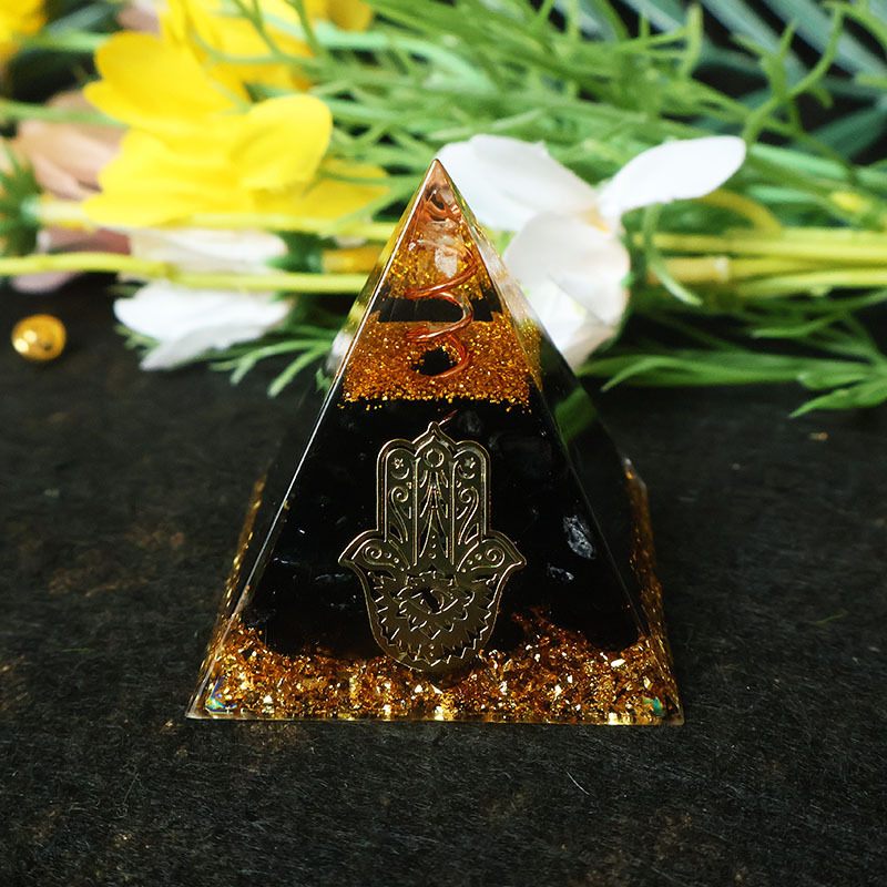 Hamsa Hand Hars Kristal Pirami - Resin recensie en prijs