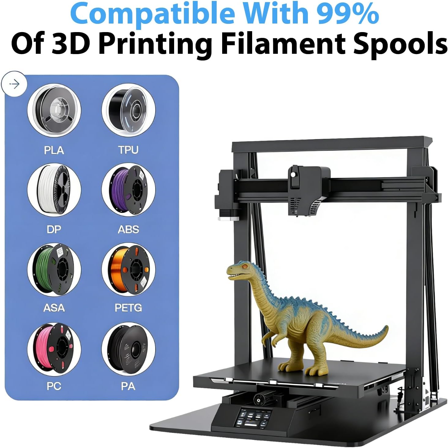 Geüpgradede 3D-printer zwarte  - Abs Filament recensie en prijs