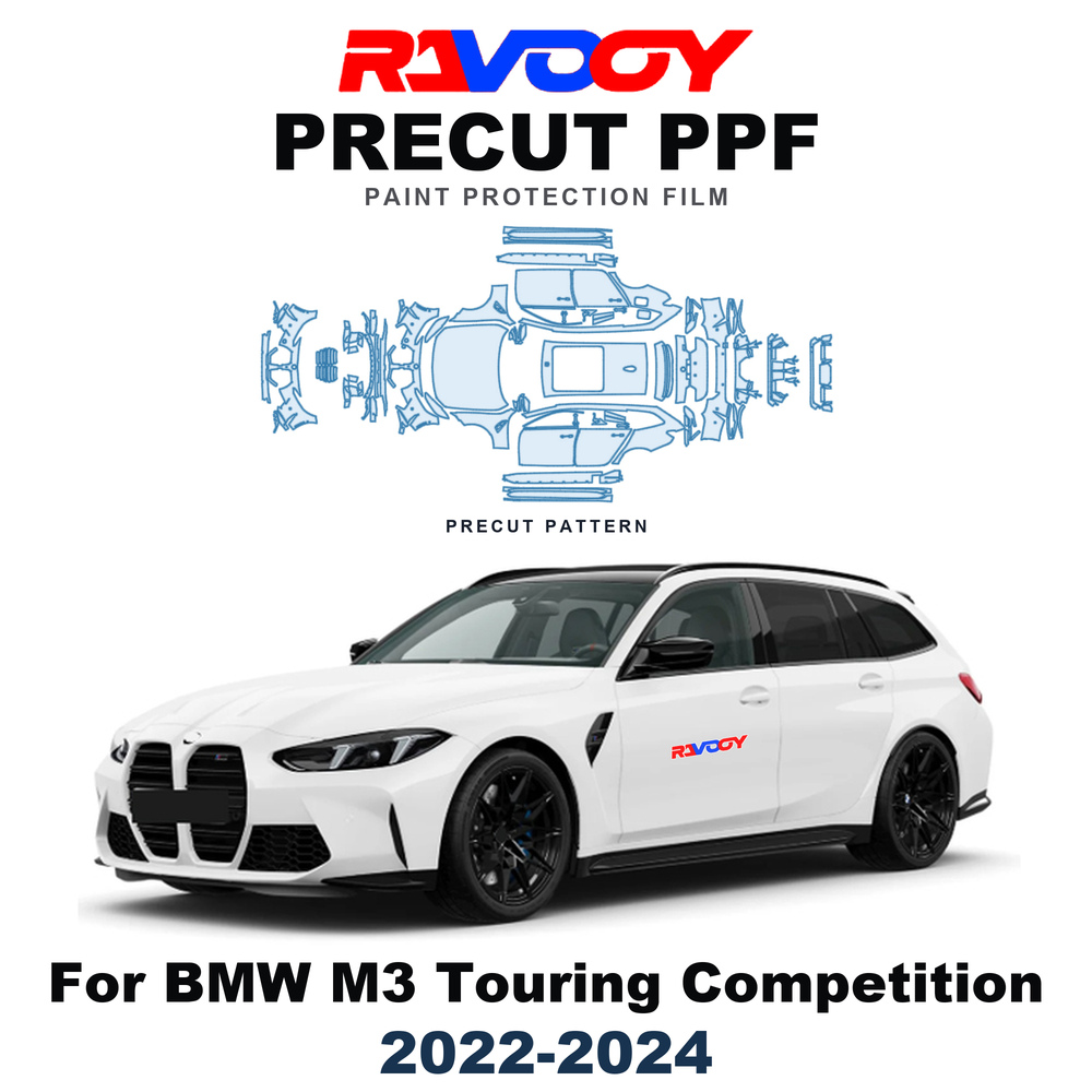 Voorgesneden PPF voor BMW M3 T - Abs Filament recensie en prijs