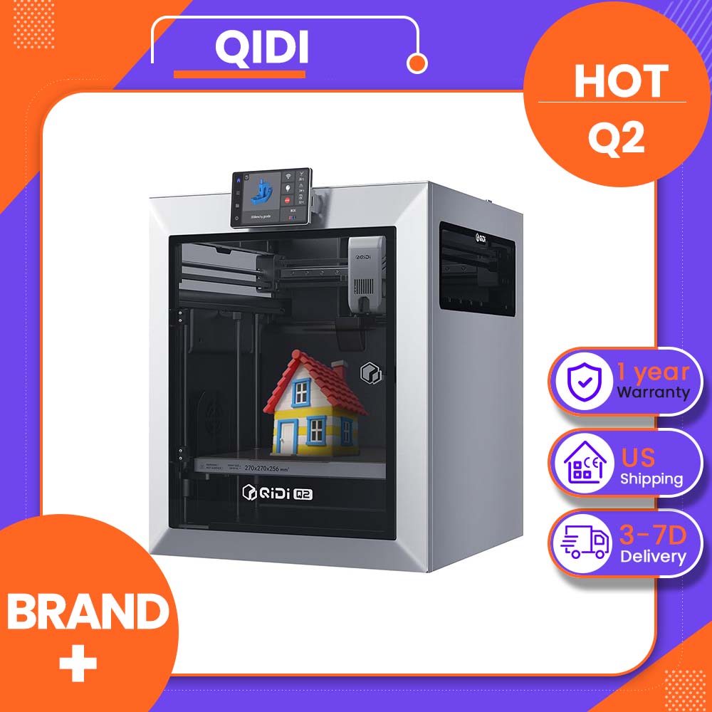 QIDI Q2 3D-printer – Precisie- - Enclosure 3D Printer recensie en prijs