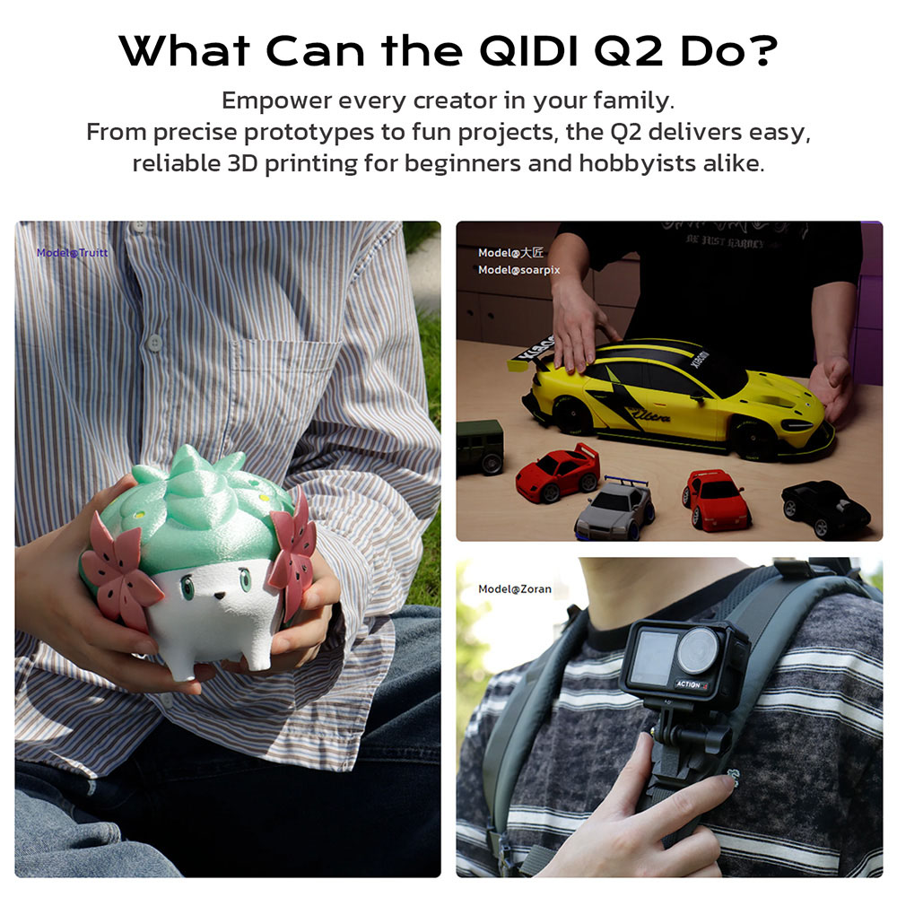 QIDI Q2 3D-printer – Precisie- - Enclosure 3D Printer recensie en prijs