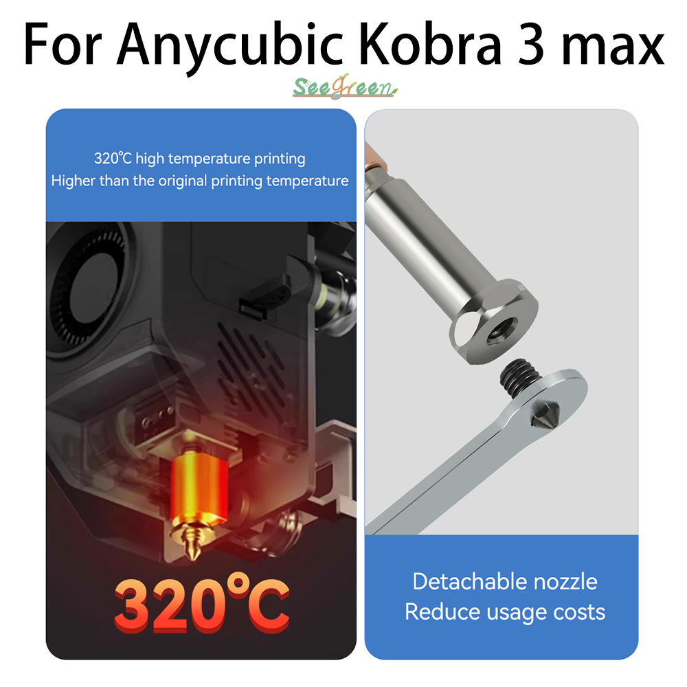 Nieuwe Upgrade Nozzle Voor Any - Hotend 0.4Mm recensie en prijs