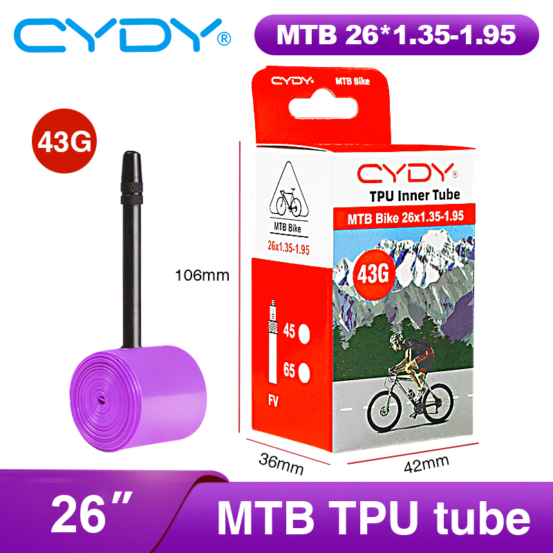43g CYDY TPU Binnenband MTB 26 - Filament 1.75 recensie en prijs