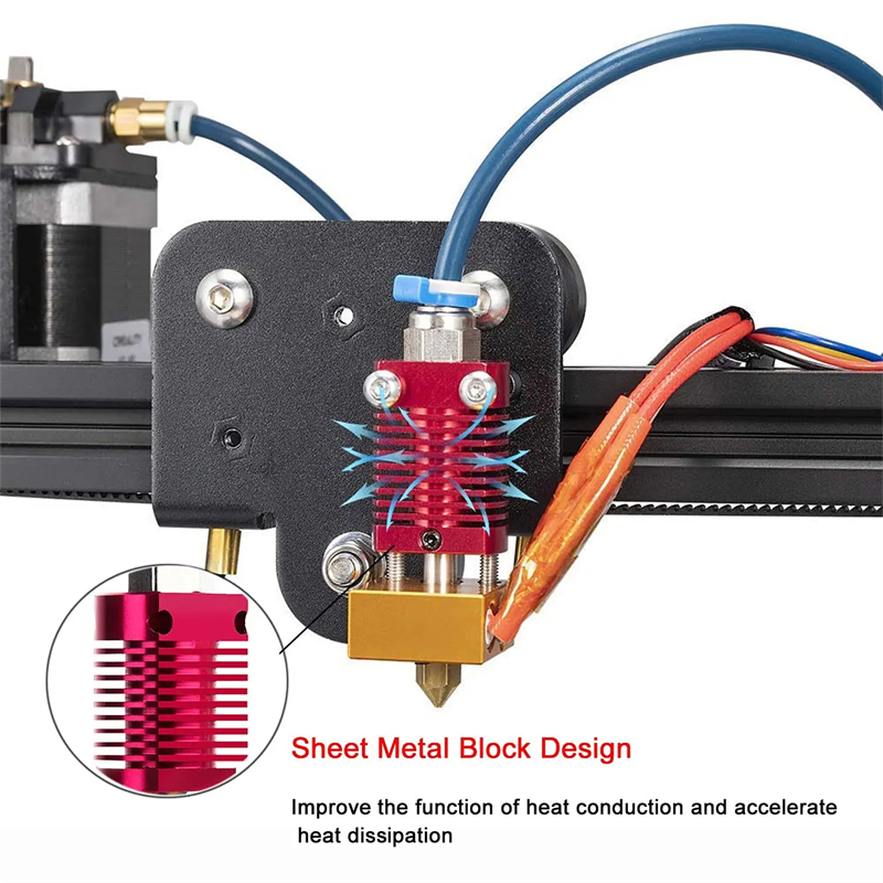 3D-printer Ender 3 Metalen J-H - Direct Drive Extruder recensie en prijs