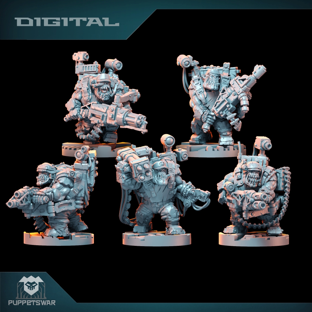 Orc Ultimate Badasses Squad, G - Resin Printer recensie en prijs