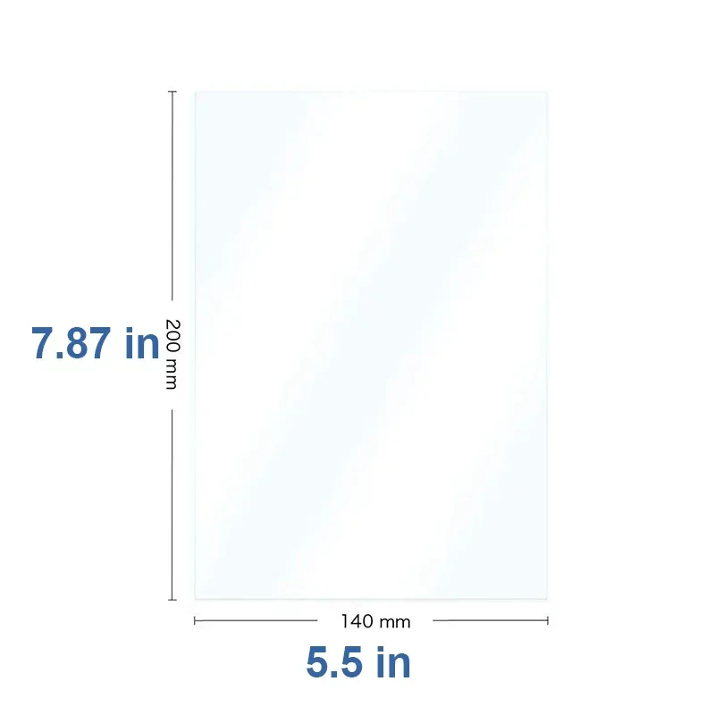 2PCS FEP Film 5.5 In 200*140mm - Fep Film recensie en prijs