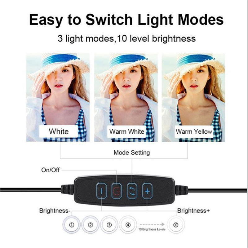 Dimbare Led Ring Light Profiss - Glass Bed recensie en prijs