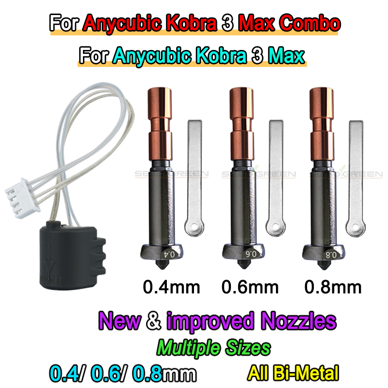 Nieuwe Upgrade Nozzle Voor Any - Hotend 0.4Mm recensie en prijs