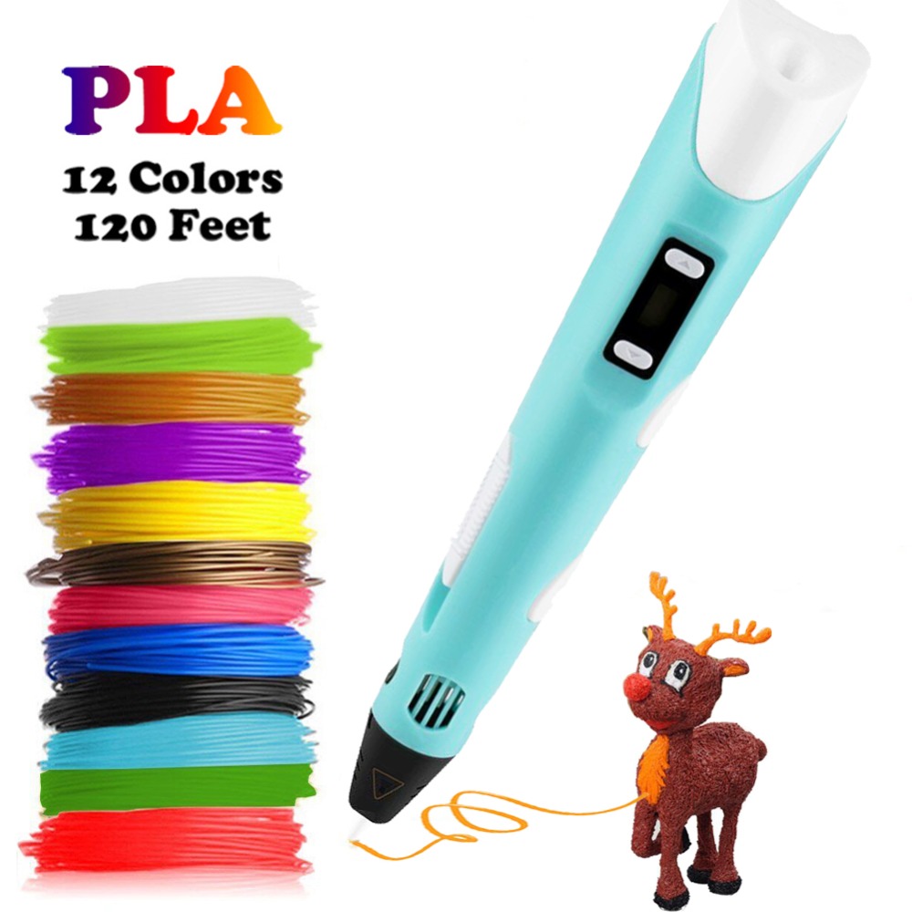 Dikale 3D Pen LED Scherm DIY 3 - Pla Filament recensie en prijs