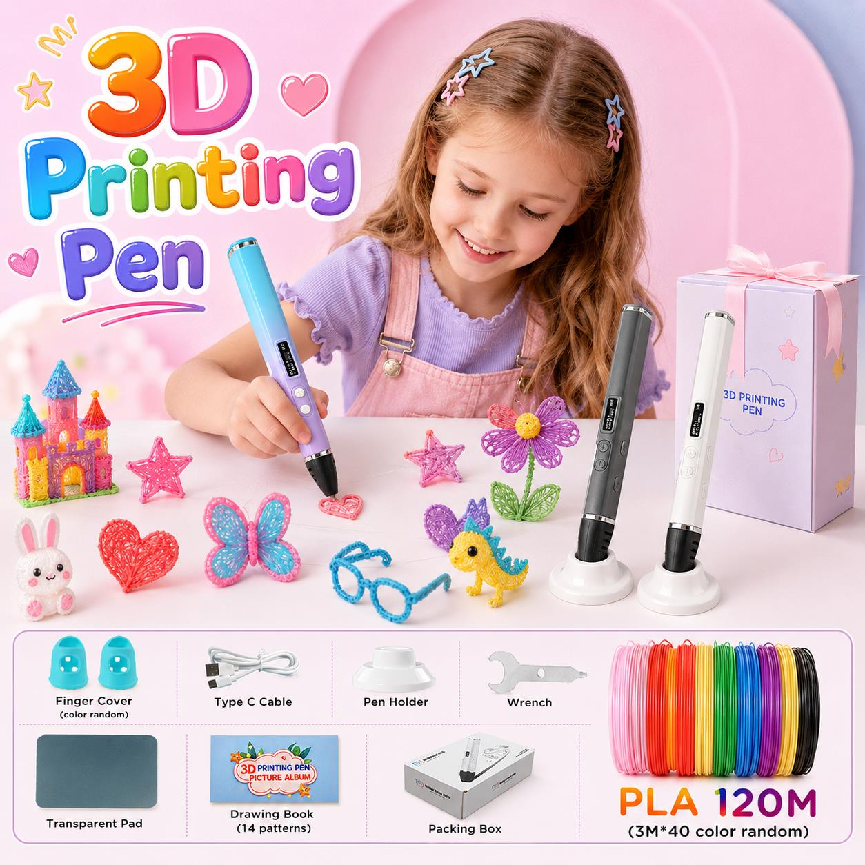 3D-printpen voor kinderen met  - Pla Filament recensie en prijs