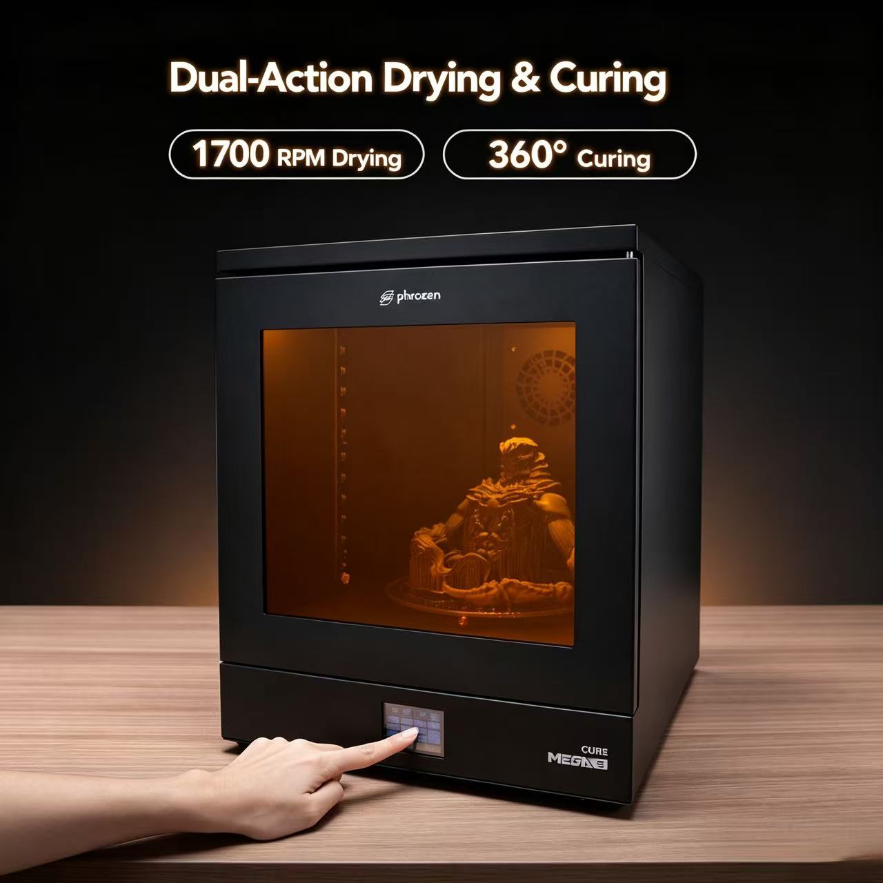 Phrozen Cure Mega S 3D-printer - Enclosure 3D Printer recensie en prijs