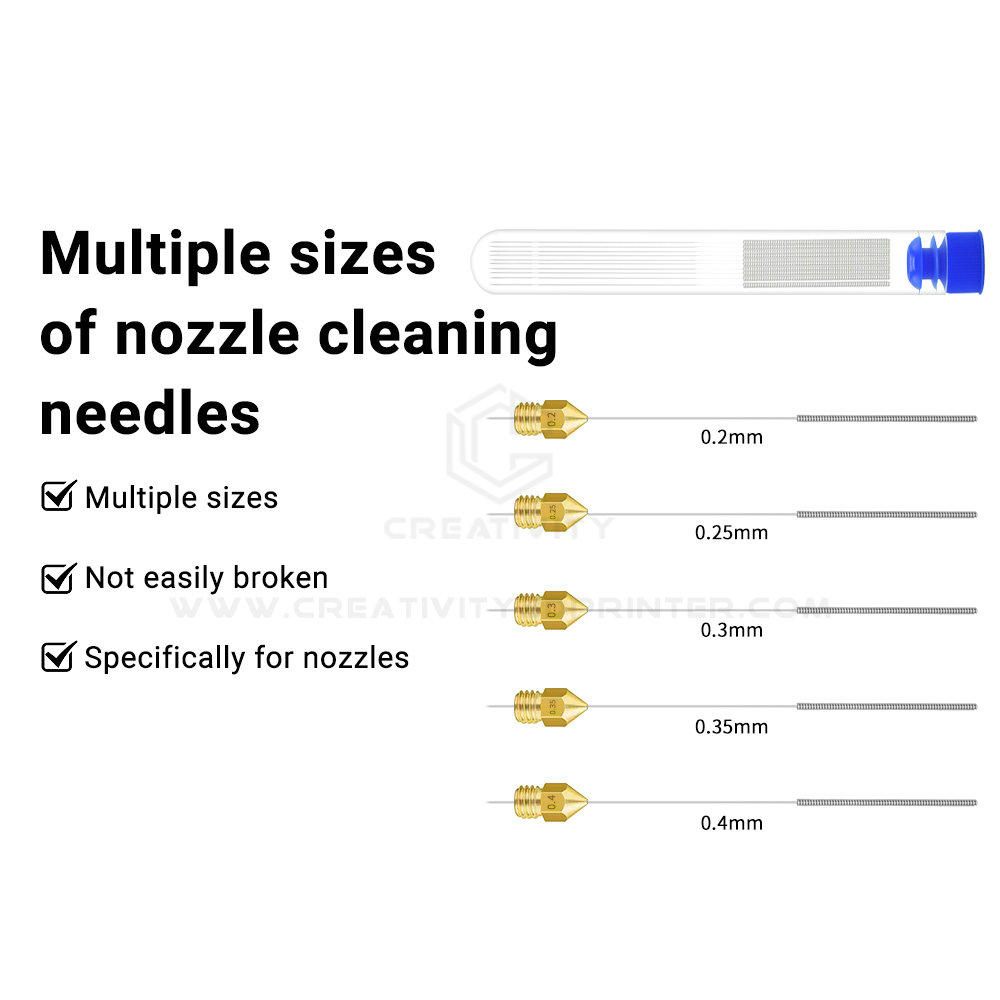 10PC Nozzle Reinigingsnaald 0. - Hotend 0.4Mm recensie en prijs