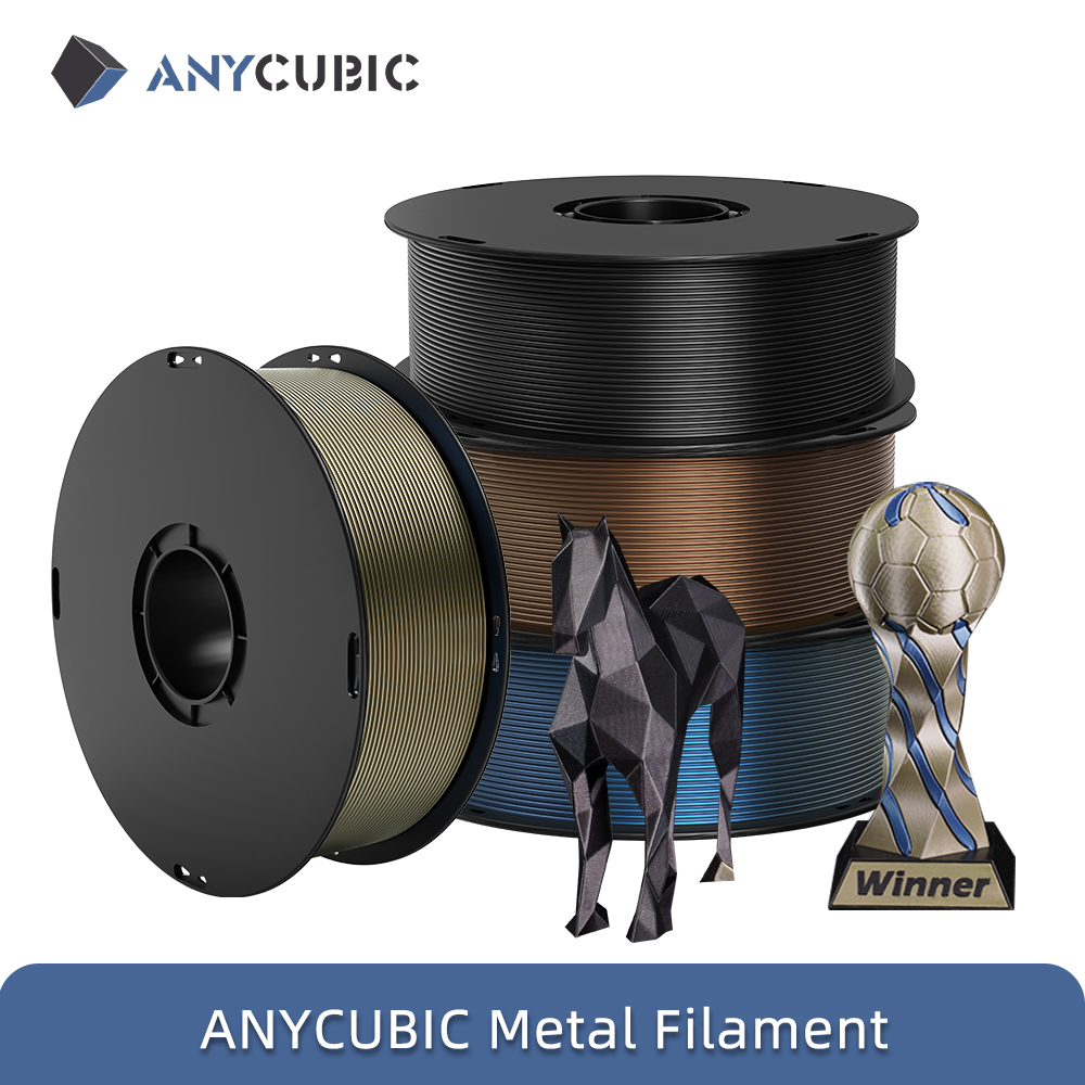 ANYCUBIC 4kg/1kg Metaal Filame - Filament 1.75 recensie en prijs
