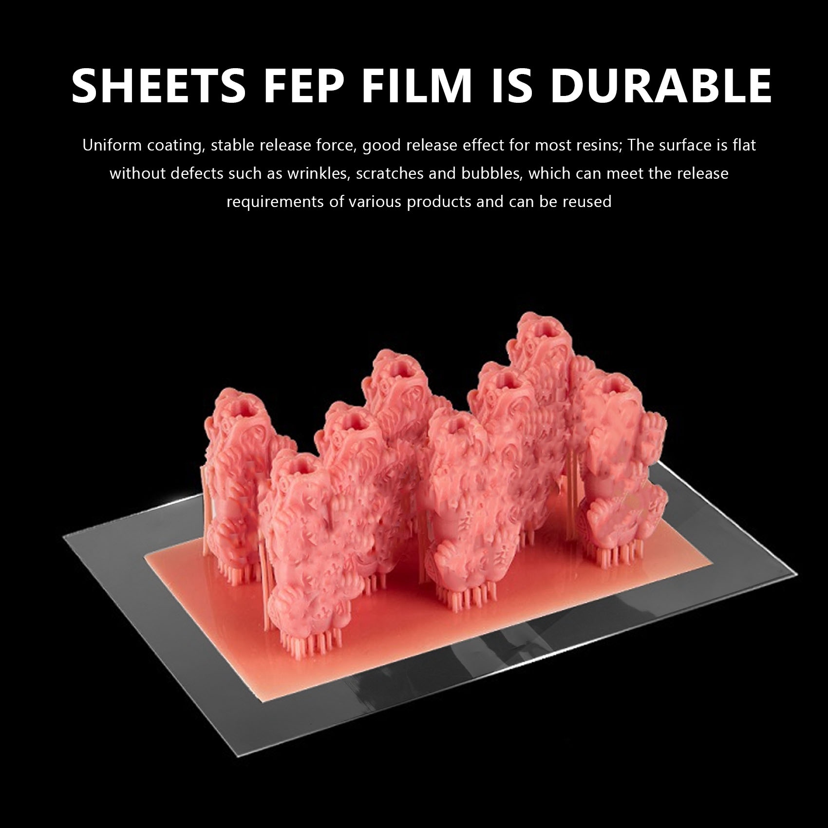 Hot Selling-5 Vellen FEP Film  - Fep Film recensie en prijs