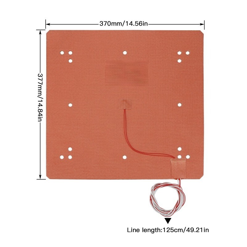 Verstelbare verwarmingsplaat v - 3D Printer Bed recensie en prijs