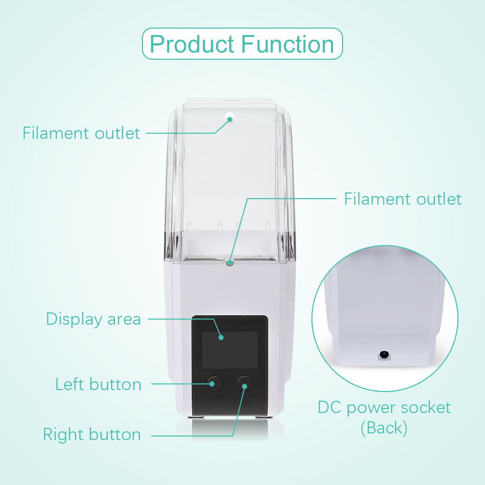 SUNLU Filament Droger S1 Plus  - Enclosure 3D Printer recensie en prijs